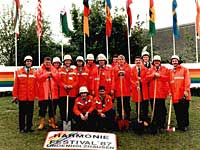 Einsatzabteilung 1987 - zum Vergrößern klicken