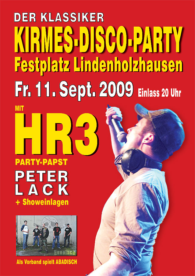 Peter Lack Disco Party 2009