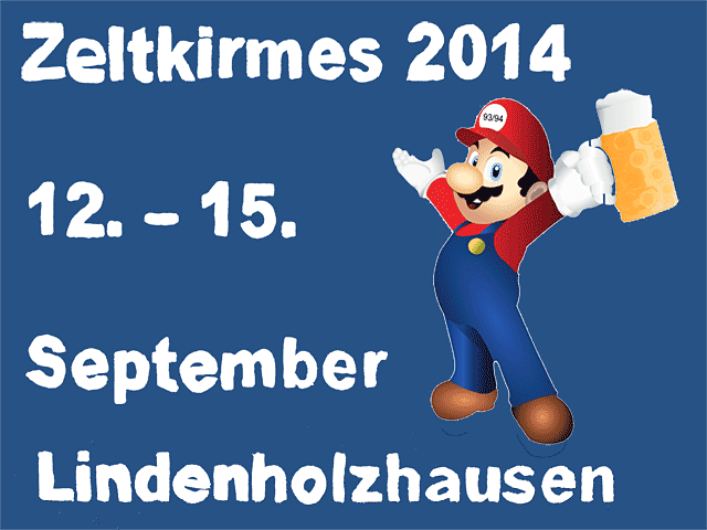 Kirmesschild Lindenholzhausen