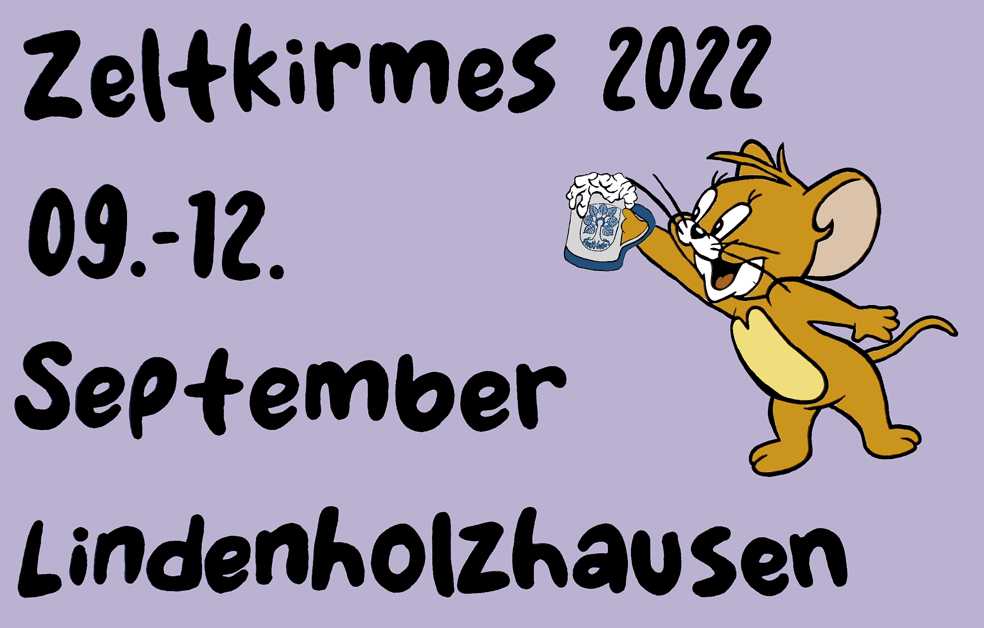 Kirmesschild Lindenholzhausen