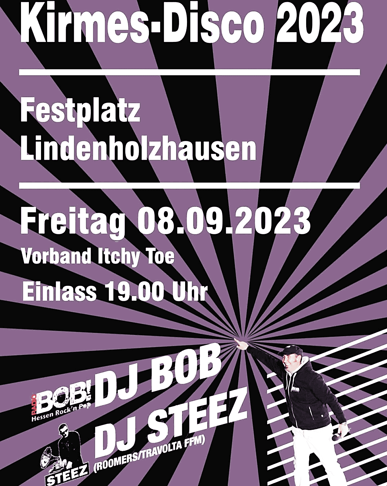 Kirmes Lindenholzhausen Disco 2009 Kirmes Lindenholzhausen Disco Plakat 2023