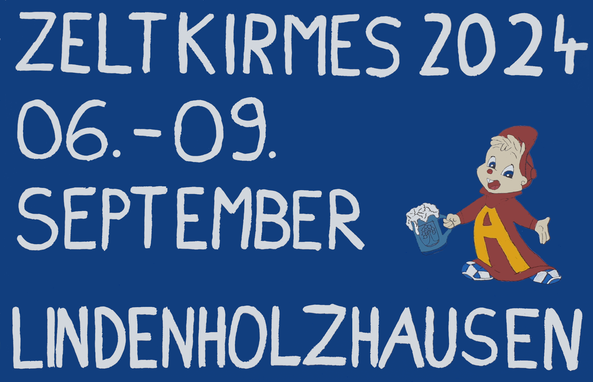 Kirmesschild Lindenholzhausen
