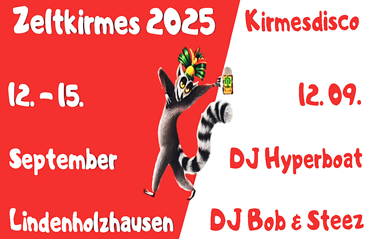 Kirmesschild Lindenholzhausen