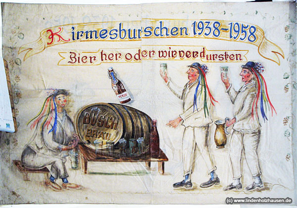 Kirmesfahrne 1958