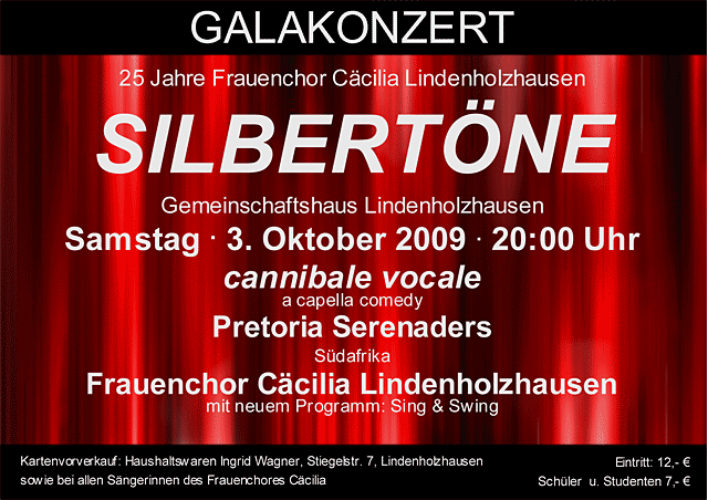 Konzert C&auml;cilia Frauenchor