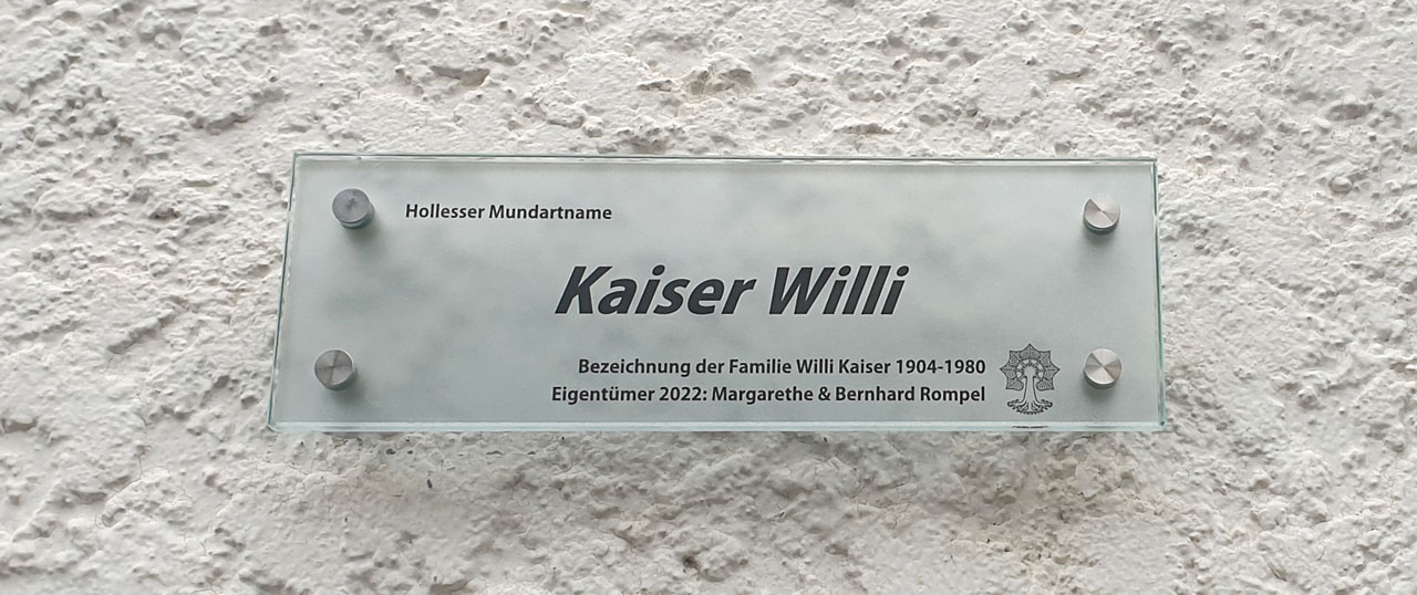 Schilderaktion zum 1250-jährigen Bestehen von Lindenholzhausen